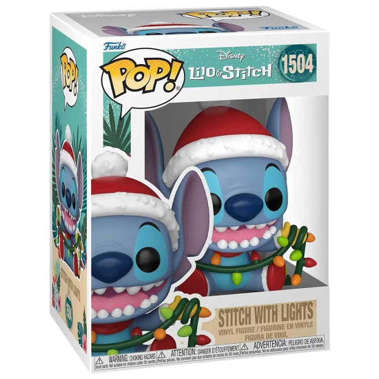 Funko Pop! Stitch with Lights (Disney: Lilo & Stitch Holiday)